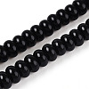 Opaque Spray Painted Glass Beads X-GLAA-ZX008-8mm-18F-1