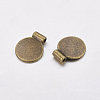 Tibetan Style Alloy Charms Pendants X-TIBEP-A19547-AB-FF-2
