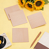 Square Wood Board FIND-WH0141-067B-4