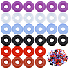 450Pcs 6 Colors Rubber O Rings KY-CP0001-31-1