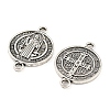 Tibetan Style Alloy Connector Charms X-TIBE-P001-29AS-2