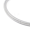 304 Stainless Steel Elasticity Necklaces for Women NJEW-S433-02P-2