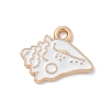 Alloy Enamel Pendants ENAM-A008-38KCG-02-1