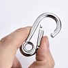 Tarnish Resistant 304 Stainless Steel Rock Climbing Carabiners STAS-N087-23A-01-3