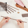 Black Walnut Wood Craft Sticks DIY-WH0308-568-3
