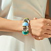Acrylic Bead Bangles for Women FS-WG59988-15-1