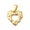 304 Stainless Steel Pendants STAS-C163-04D-G-1