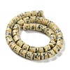 Imitation Dalmatian Handmade Porcelain Beads Strands PORC-H011-06A-3