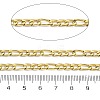 Ion Plating(IP) 304 Stainless Steel Figaro Chains CHS-L019-08G-2