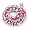 Handmade Polymer Clay Beads Strands CLAY-N008-054-06-2