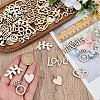 1 Set Valentine's Day Wood Sheets WOOD-SP0001-97-3