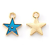 Alloy Enamel Charms X-ENAM-S121-028A-1