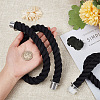 Practical Twisted Cotton Rope Bag Handle FIND-WH0116-34B-4