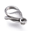 Tarnish Resistant 316 Surgical Stainless Steel Lobster Claw Clasps STAS-M281-01P-F-2