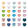 60Pcs 15 Style Transparent and Opaque Resin Cabochons CRES-CD0001-06-1