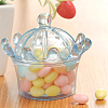 Crown Shaped Plastic Candy Box AJEW-WH0033-08A-3