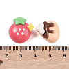 Opaque Resin Decoden Cabochons RESI-A036-04-3