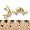 Brass Connector Charms KK-F880-03G-3