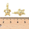 Brass Micro Pave Cubic Zirconia Pendants KK-I355-01G-02-3
