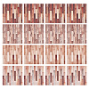 16Pcs 4 Colors Self Adhesive PVC Wall Stickers DIY-GO0002-15-1