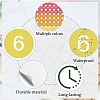 5 Sheets PVC Paper Stickers STIC-WH20031-004-3