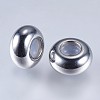 202 Stainless Steel Beads A-STAS-F145-06P-F-2