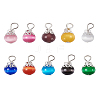 Cat Eye Pendants HJEW-TA0001-02S-29