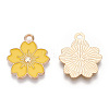 Alloy Enamel Pendants ENAM-S121-115L-2