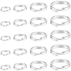 24Pcs 4 Styles 925 Sterling Silver Split Jump Rings STER-SC0001-43-1