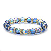 Sparkling Multi-Colored Crystal Glass Bead Bracelet with 96 Facets ST9271220-1