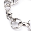 304 Stainless Steel Rolo Chain Bracelets BJEW-Z011-13P-2