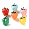 10Pcs Opaque Resin Imitation Vegetable Pendants RE-CBADB2B-11-1