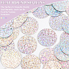 500Pcs Plastic Pendants KY-GF0001-72D-6