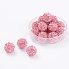 Pave Disco Ball Beads RB-H258-8MM-223-1