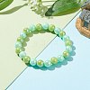 Opaque Acrylic Beads Stretch Bracelet for Kids BJEW-JB06503-4