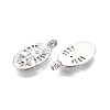 Brass Micro Pave Clear Cubic Zirconia Pendants KK-C005-09P-1