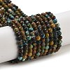 Natural Chrysocolla Beads Strands G-G140-A05-01-1