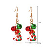 Christmas Alloy Dangle Earrings FS-WGC5D36-08-1