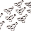 304 Stainless Steel Charms STAS-Q201-T172-3