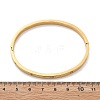 304 Stainless Steel Rhinestone Bangles for Women X-BJEW-Z092-05G-6