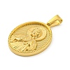 Ion Plating(IP) 304 Stainless Steel Pendants STAS-R231-18G-12-2