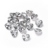 Romantic Valentines Ideas Glass Charms LS-G030V14mm-32-1
