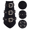 Imitation Leather Cuff Cord Bracelet BJEW-WH0016-10B-3