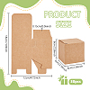 Folding Square Kraft Paper Mailer Boxes CBOX-WH0005-04-2