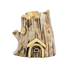 Artificial Tree House Resin Display Decorations DJEW-S002-02C-1