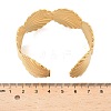 304 Stainless Steel Cuff Bangles for Women AJEW-P127-20G-5