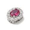 Brass Micro Pave Cubic Zirconia Pendants KK-A300-07P-01-2