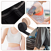 4M 2 Colors Polyester Non-Slip Silicone Gripper Band OCOR-BC0007-31-6