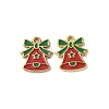 304 Stainless Steel Enamel Pendants STAS-L300-012G-08-1