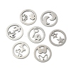 201 Stainless Steel Pendants STAS-H246-02P-1